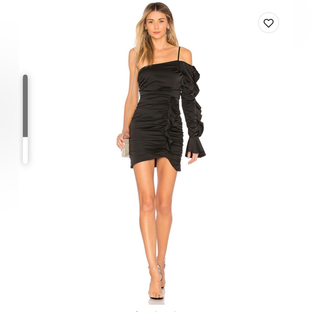 MAJORELLE  Rhapsody Dress in Black size medium